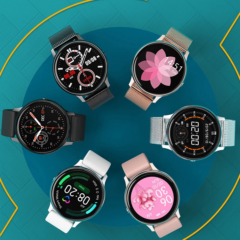 

DT88pro Full Touch Screen Smart Watch Blood Pressure Heart Rate Monitor IP67 Waterproof Fitness Tracker Wrist Watch for Men