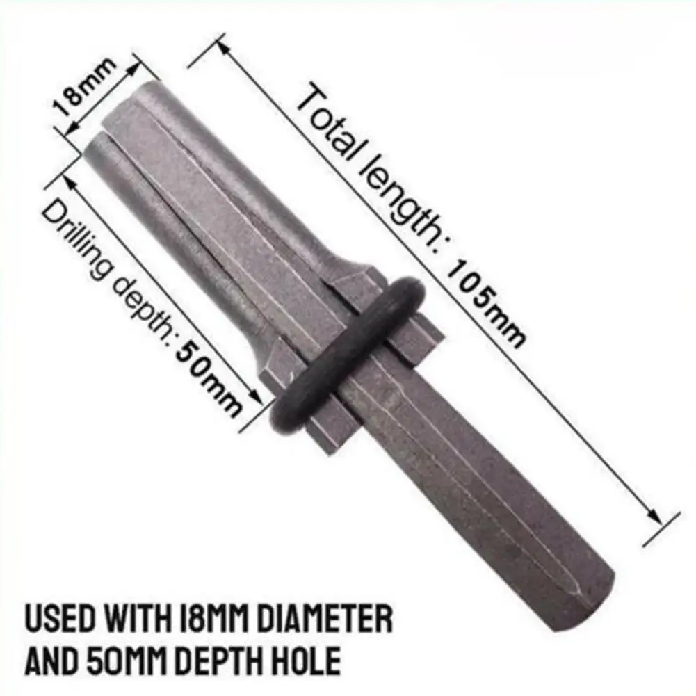 

Stone Splitting Tool Wedge Iron Chipping Tool Clip Quarrying Tool Electric Hammer Diamond Head Stone Chipping Triple Chisel
