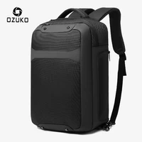 ozuko anti theft men 15 6 inch laptop backpack usb charging waterproof backpacks casual male travel bag large capacity mochila