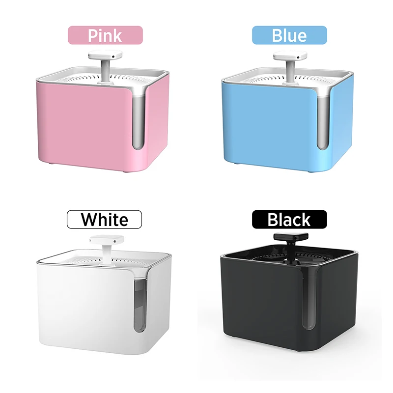 

3L Automatic Circulating Filtration Cat Fountain Pet Drinking Water Dispenser Electric Cat Feeder Drink Filter USB Powered