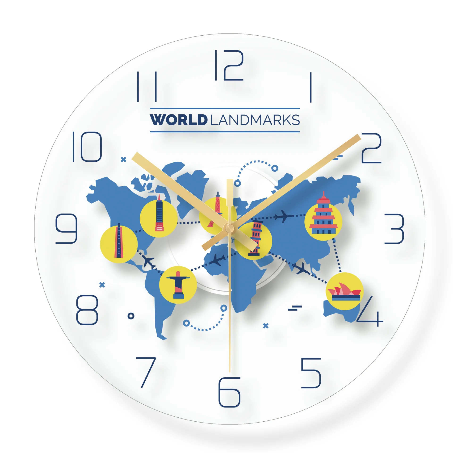 Настенные часы в скандинавском стиле Модные Простые тихие цифровые для