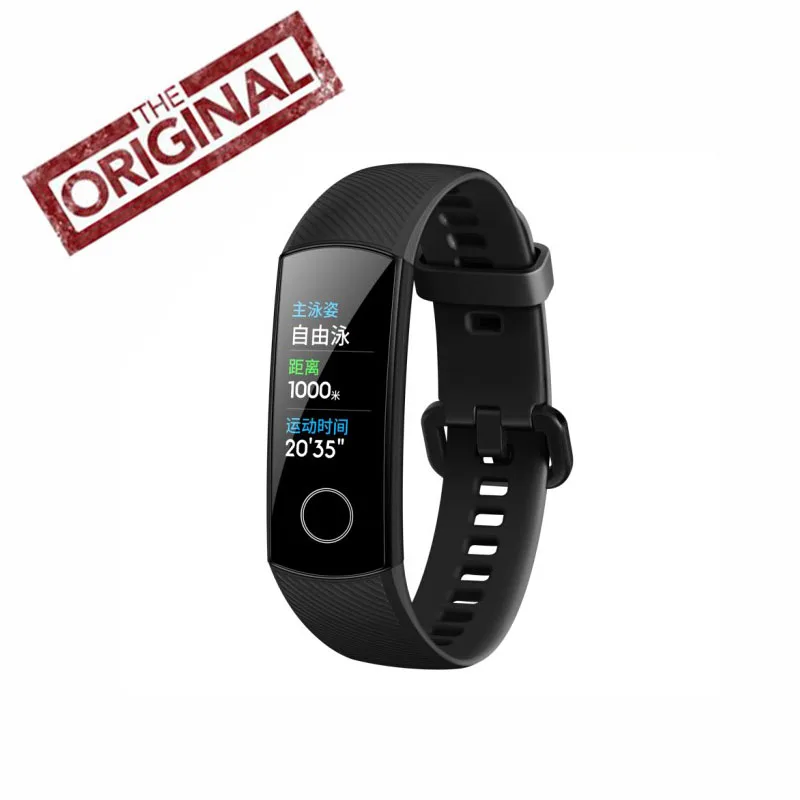 Huawei honor band 5 напульсники AMOLED экран honor умные часы кровяной кислород сердце яж фитнес сон Плавание Спорт трекер