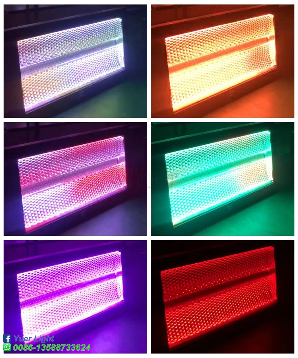 Стробоскоп высокой мощности 2 шт./лот 3000 Вт светодиодный RGB 3 в 1 Atomic стробоскоп