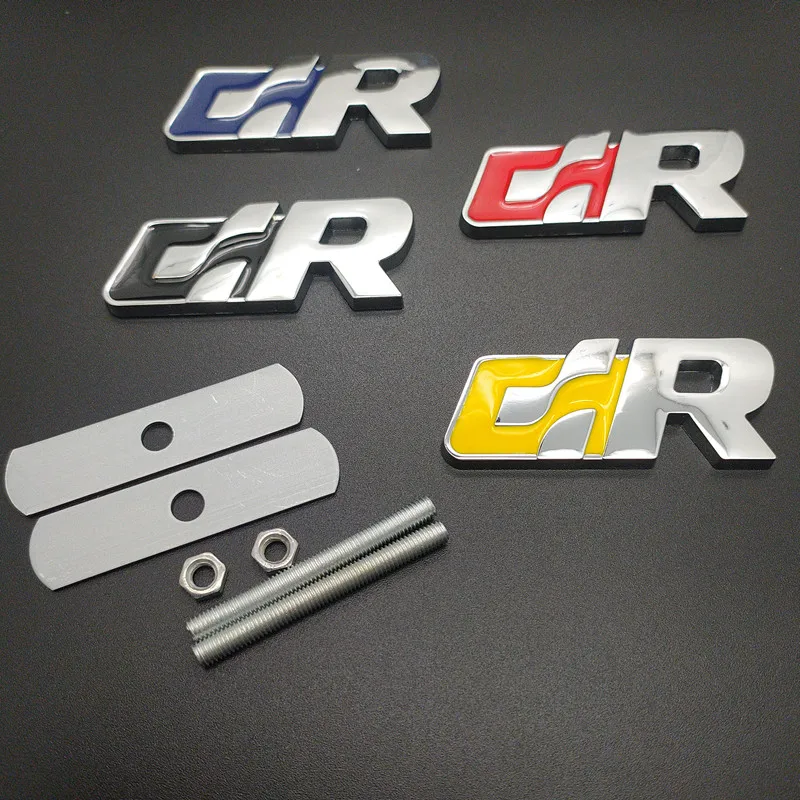 

Car Front Hood Grill Emblem Auto Grille Badge For Volkswagen R Racing VW Sagitar Passat Golf Tiguan Touareg CC GR SR sticker