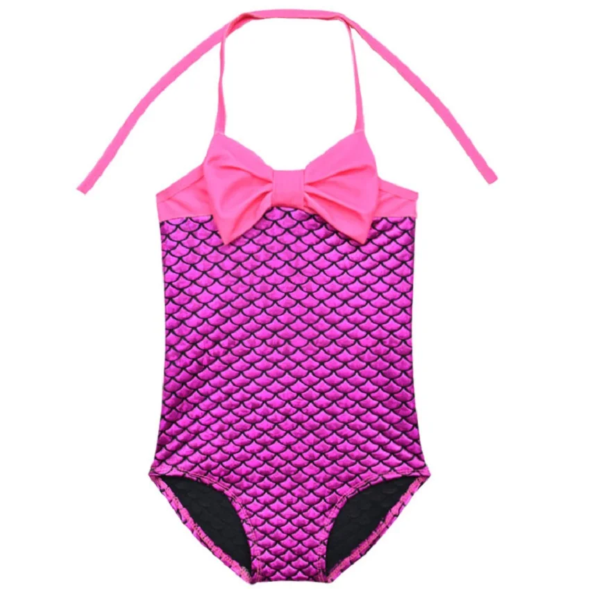 Милый купальный костюм Русалочки для девочек Купальный малышей Летний Подарок