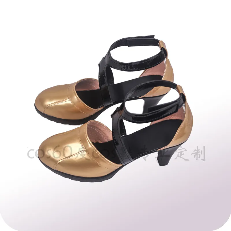 

Anime cosplay shoe LOL Best version KDA Kaisa high heels single shoe A