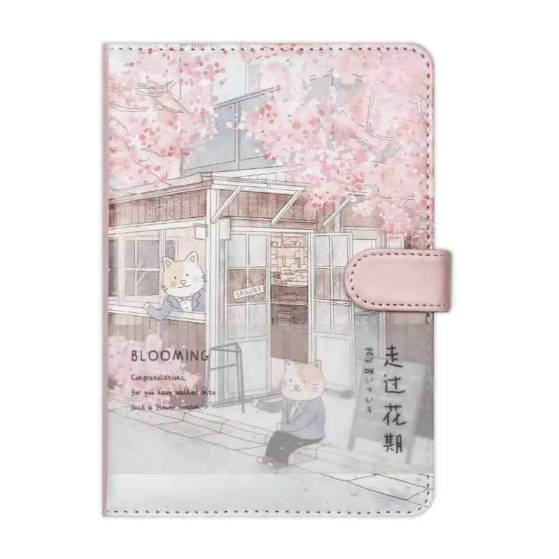 Ежедневник а5 в стиле ретро кожаный блокнот твердой обложке для школы дневник