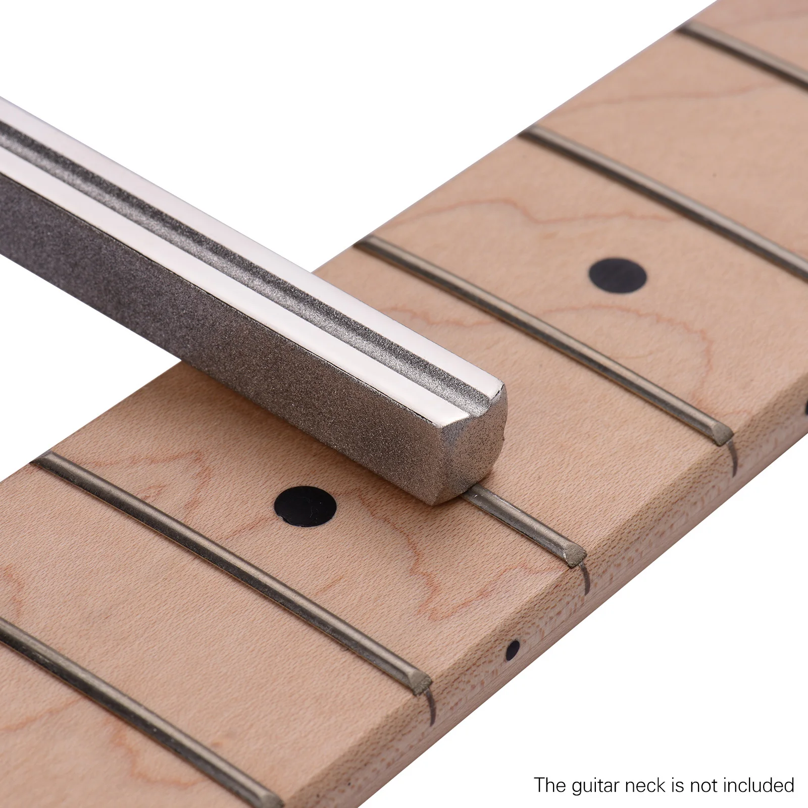 

Baroque CD-20 Square Guitar Fret Dressing Metal File with 3 Carborundum Slots