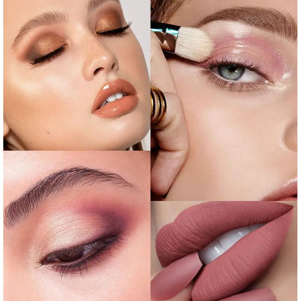 

20PCS Makeup Set with Eyebrow Cream Eyeshadows Lipstick Concealer Cosmetics Kit Makeup Tools kits for Beginner