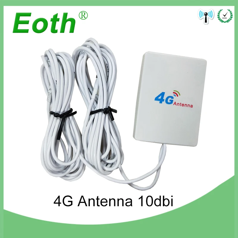 4g LTE панель с антенной TS9 Разъем 3g 4G маршрутизатор Anetnna с 2 м кабелем для huawei 3g 4G LTE маршрутизатор модем антенна