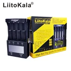 Зарядное устройство LiitoKala Lii-500S, ЖК-дисплей, для аккумуляторов 3,7В, 1,2В 18650, 26650, 21700, проверка емкости, сенсорное управление