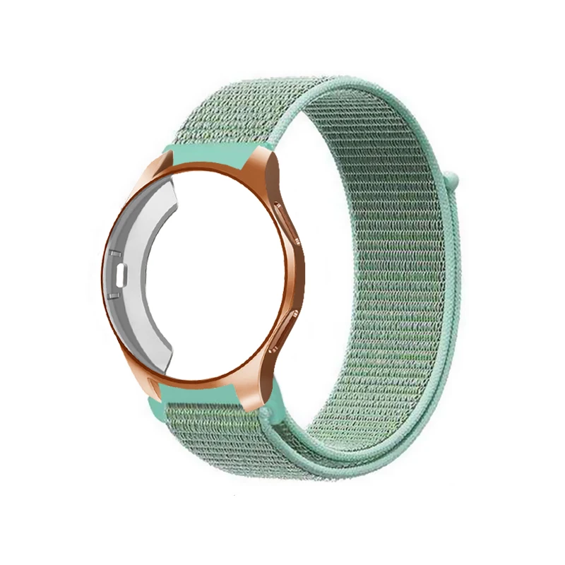 Lerxiuer gear S3 Frontier Band+ чехол для samsung Galaxy watch 46 мм 42 мм ремешок 20 мм 22 мм ремешок для часов нейлоновый браслет аксессуары - Цвет ремешка: A15