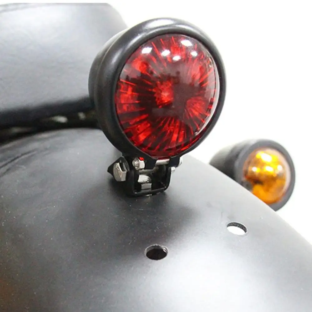 

Retro Motorcycle LED Adjustable Racer Style Stop Tail Light Motorbike Brake Rear Lamp Taillight Motorcycles Accessories