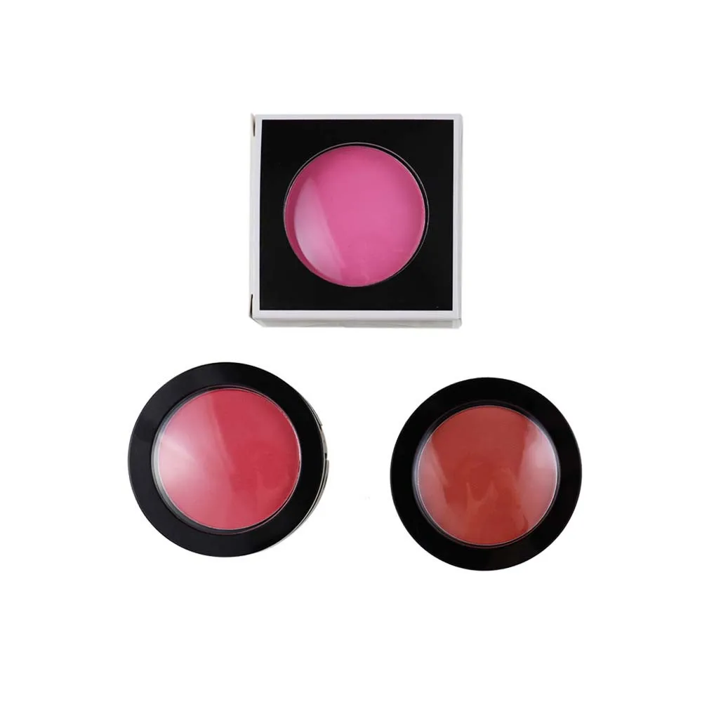 

Monochrome light and long lasting powder blush 5 colors optional low MOQ wholesale custom private label cosmetics