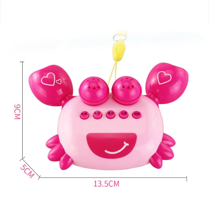 

Kids Story Machine Baby Crab Projector Equipped With Fitness Frame Hanging Toys