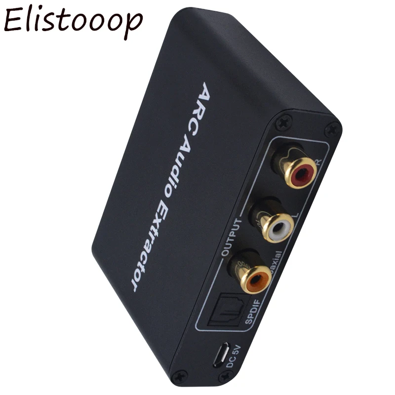 192 кГц ARC аудио адаптер HDMI экстрактор цифро-аналоговый преобразователь DAC SPDIF