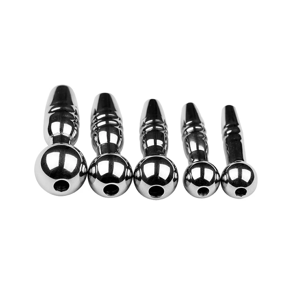 Stainless Steel Metal Penis Plug Catheters Urethral Dilatation Stimulation Horse Eye Stick BDSM Sex Toys Butt | Красота и здоровье