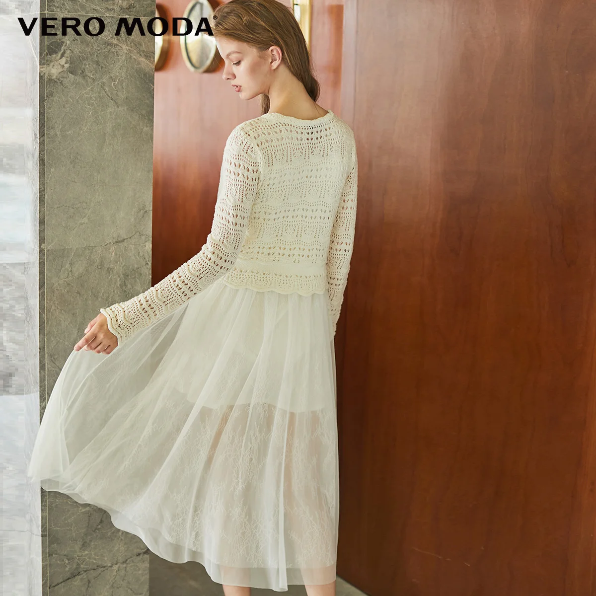 Vero Moda женское платье средней длины с трапециевидной подкладкой | 319446520