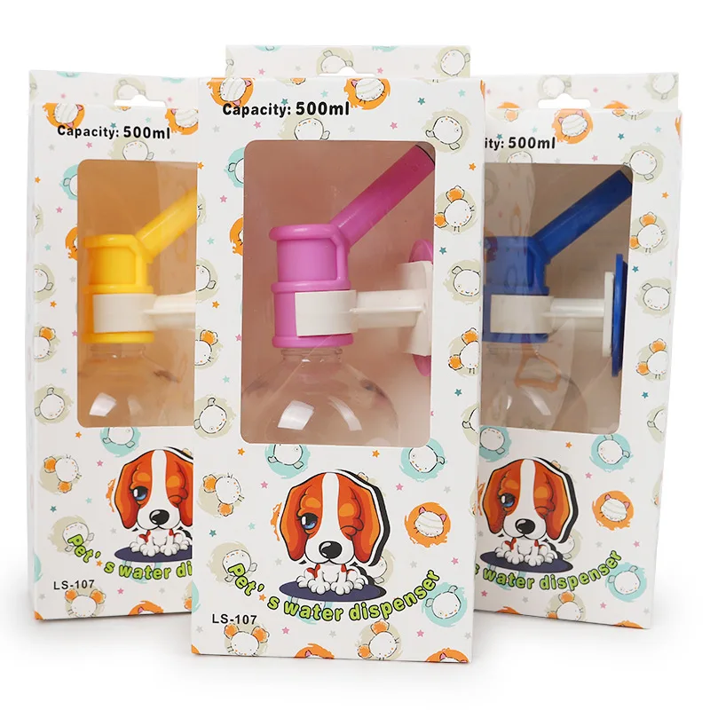

Dog Water Bottle No Drip Hanging Pet Dog Cage Water Dispenser For Cats Water Feeder With Hook Pet Water Dispenser Water Bottle
