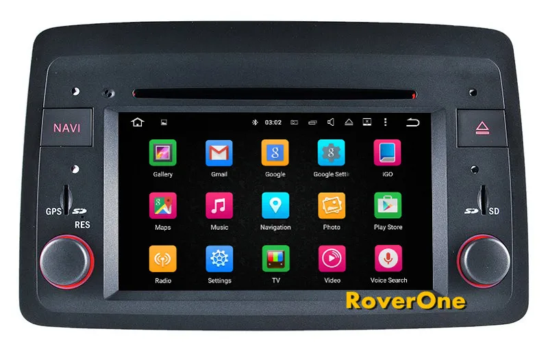 Для Fiat Panda 2004 2012 Android 7 1 Авторадио автомобильный мультимедийный плеер Радио Стерео