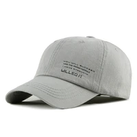 pure cotton high quality mens baseball cap summer cap womens sunshade hat fashionable youth