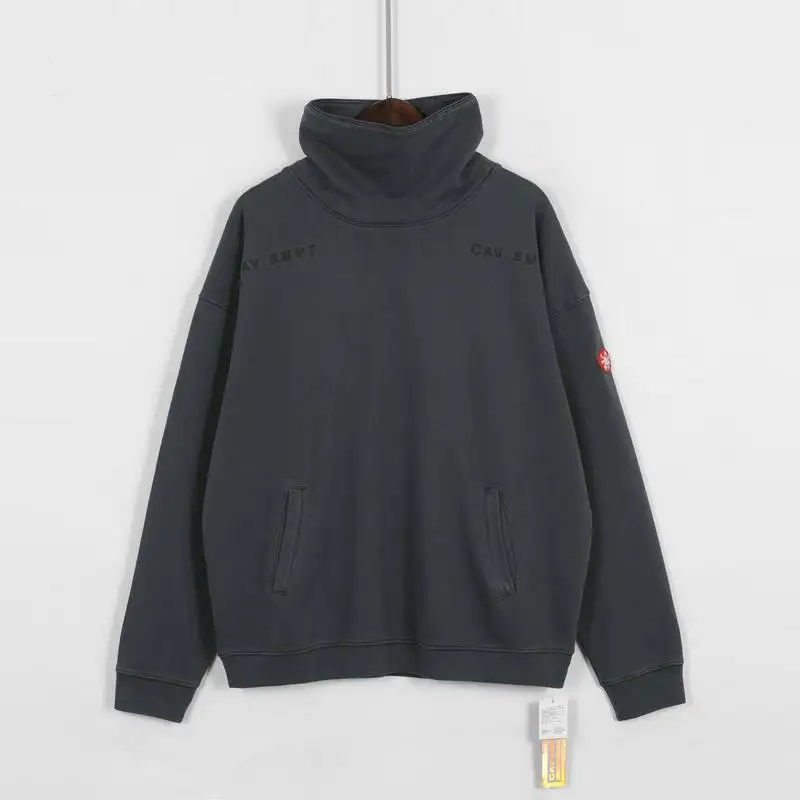 

21ss CAVEMPT C. E hoodie Retro Totem Print Wash Old men women CAVEMPT CE sweatshirt High street sweater trend CAVEMPT hoodie