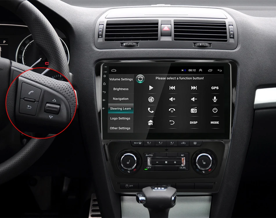 Jansite Android Автомобильная магнитола для Skoda Octavia 2 A5 2008-2013 gps навигация 4G сеть wifi Аудио плеер 2 din радио тюнер