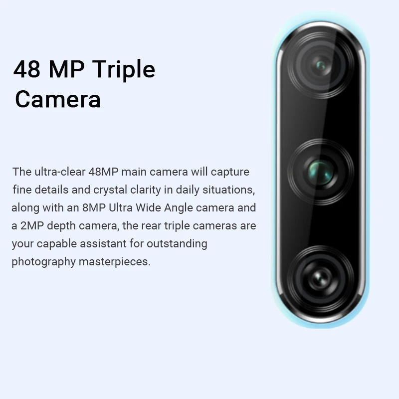Смартфон Huawei Y9s 6 ГБ 128 тройная камера 48 МП автоматическая всплывающая фронтальная