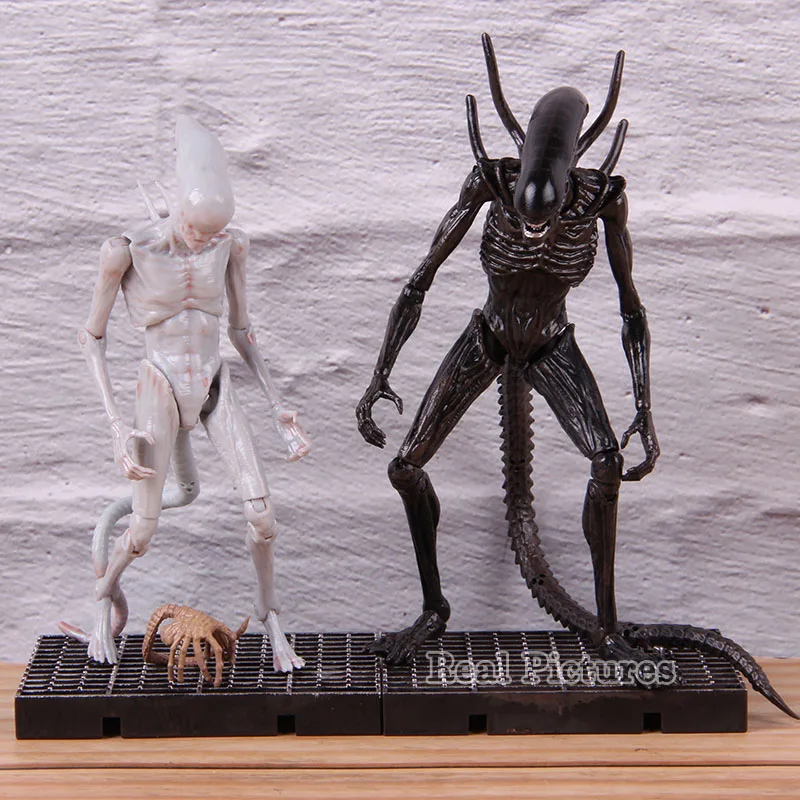 Hiya игрушки изысканный мини чужой завет чужой Xenomorph и Neomorph ПВХ иностранцев, движущаяся фигурка, Коллекционная модель, игрушка в подарок 2 шт./компл