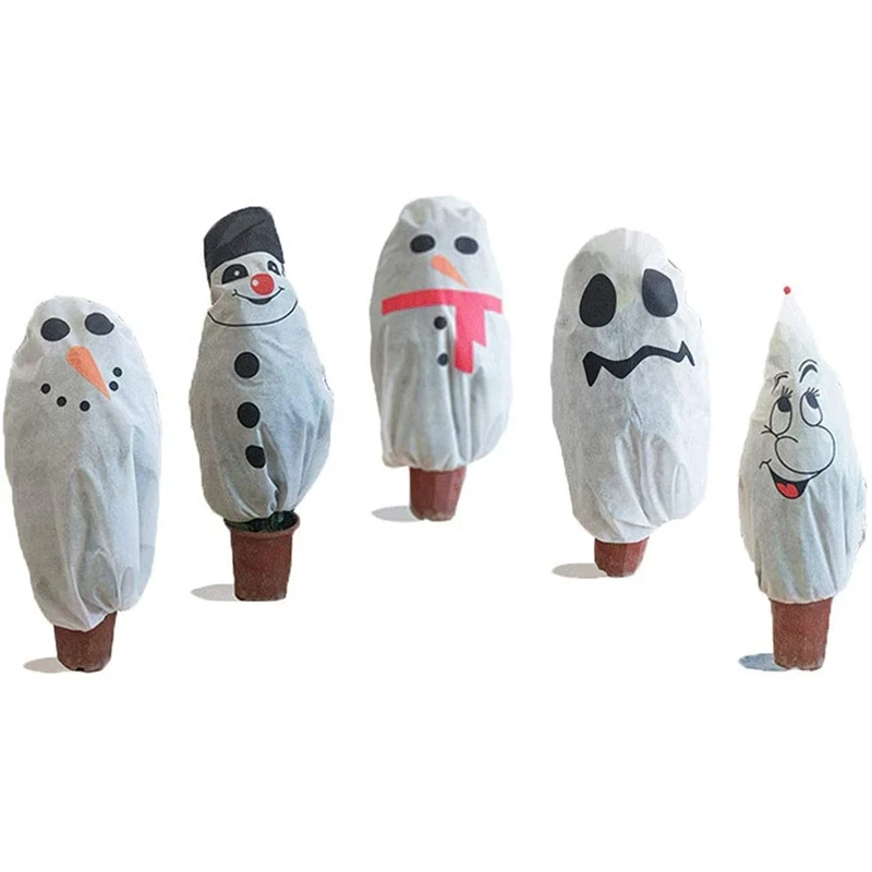 

5 шт. растительного покрова дерево кустарник защита от насекомых защита от замерзания двор зимний сад завод защитная крышка сумки в кустарн...