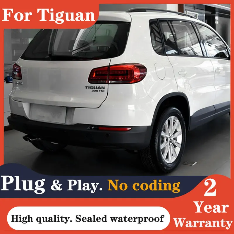 

Car Styling for VW Tiguan Tail Lights 2013-2017 Tiguan LED Tail Lamp LED DRL Dynami Signal Brake Reverse auto Accessories