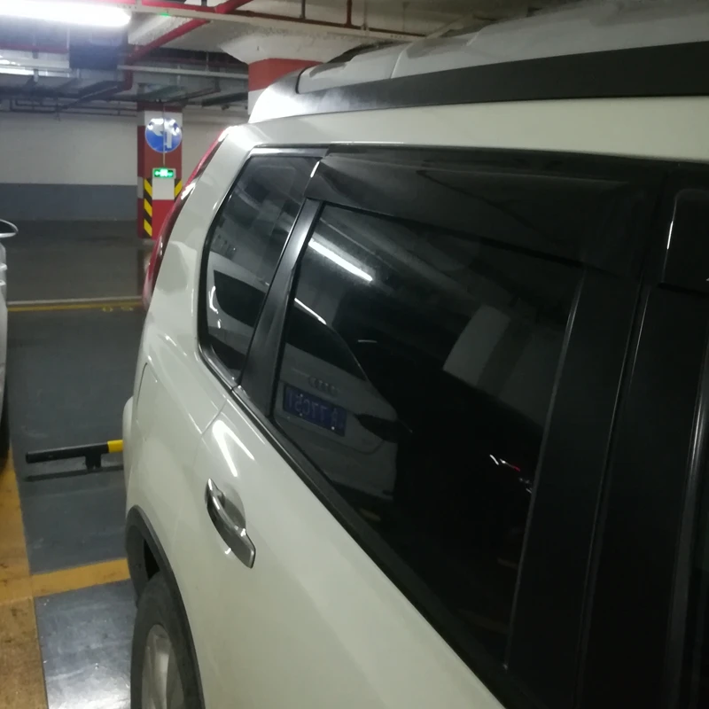 Для 2007-2012 Nissan X-Trail окно вентиляционное отверстие козырек солнцезащитный тент тенты укрытия защита окна щит крышка