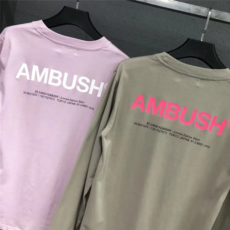 Мужская футболка с длинным рукавом 1:1 лучшее качество женская и мужская летняя