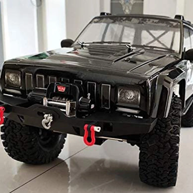 

RC Crawler Winch, Durable Firm 1/10 Scale Crawler Winch with Control System Set for Traxxas HSP Redcat Off-Road Car
