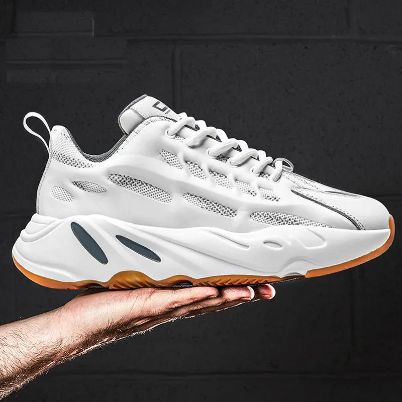 

Men's shoes 2021 new trend summer breathable shoes men's trendy shoes increase casual sports old shoes men's ins trend