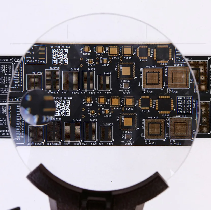 Регулируемое увеличительное стекло для ремонта печатной платы 3X 4.5X USB настольная