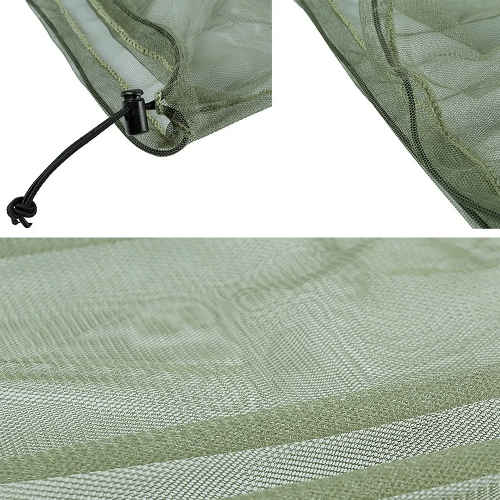 

Fishers Anti-Mosquito Net Hat Farmers Hat Sun Protection Polyester Suitable For Beekeepers 1* Campers Or Hikers