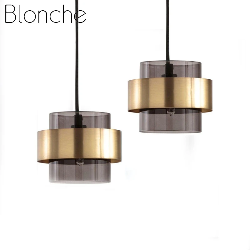 

Современная креативная Золотая Подвесная лампа, стеклянные подвесные светильники для столовой, кухни, домашнего декора