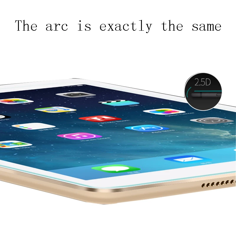 Tempered Film For iPad 2 3 4 9.7'' A1395 A1396 A1397 A1416 A1430 A1403 A1458 A1459 A1460 Full Coverage Screen Protector Glass images - 6