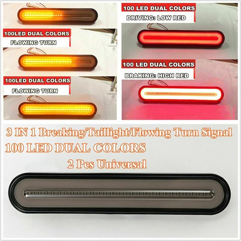 2 шт. неоновые светодиодсветодиодный задние фонари для прицепа|Абажуры| |