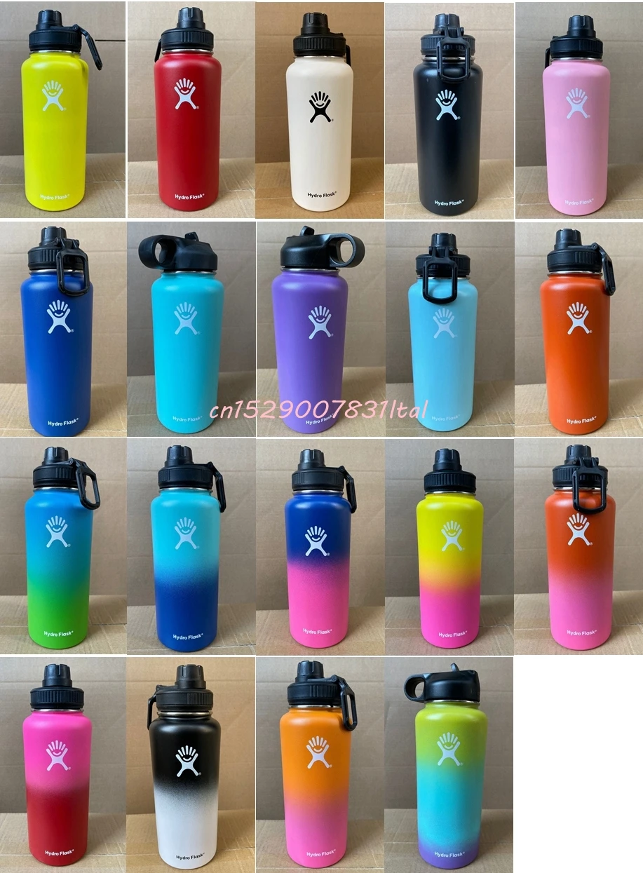 10 шт. 32 унции бутылка для воды из нержавеющей стали гидро колба вакуумная