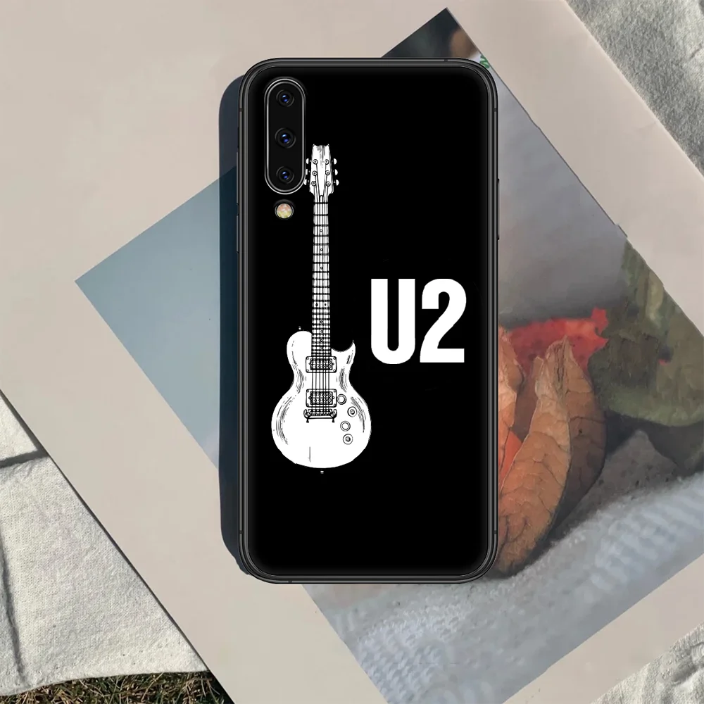 

U2 rock band Phone Case Cover For Samsung Galaxy A10 A11 A20 E A21 A30 A40 A41 A50 A51 A70 A71 A81 S 4G 5G black Bumper Soft