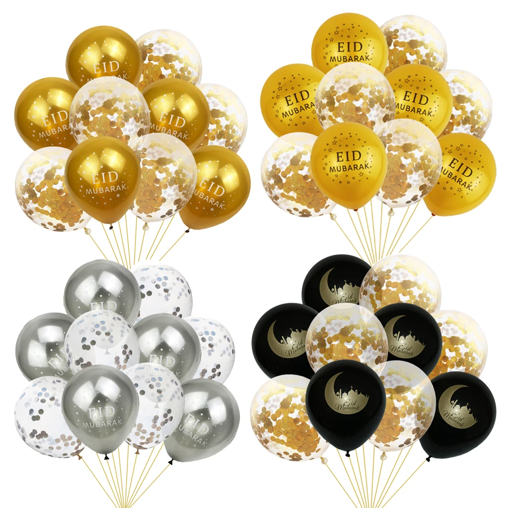 

Ramadan Kareem Ballon Happy Eid Baloon Mubarak Islamic Muslim Balloon Ramadan Kareem Eid Al Adha Party Decor for Home