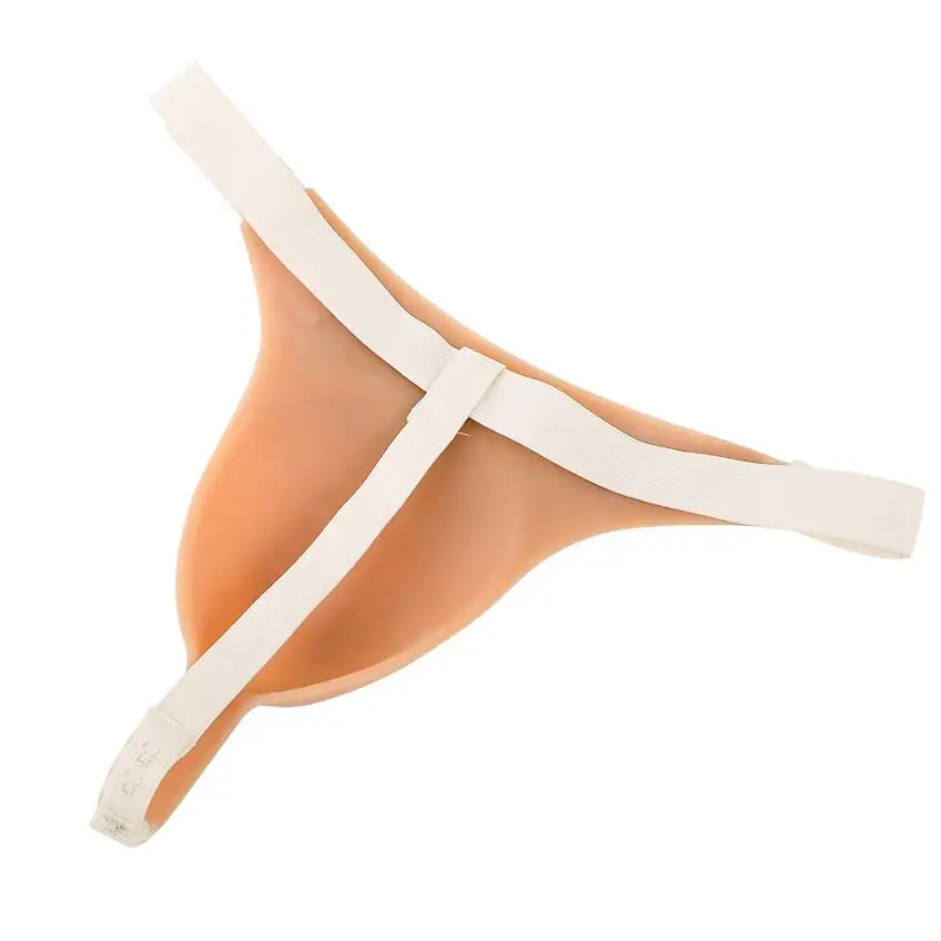 Т образный Ключ искусственная силиконовая брюки с искусственные накладные