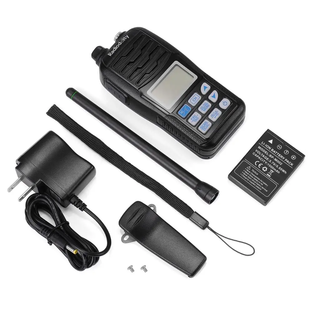 Радиоуправляемый треугольный морской радиоприемник RV6 VHF IP67 водонепроницаемый