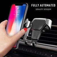 1pc multi function gravity car holder for phone in car air vent clip mount no magnetic mobile phone holder gps stand for iphone