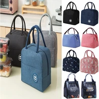 portable lunch bag thermal insulated lunch box new tote cooler handbag lunch bags for women kids kitchen organizer food bags