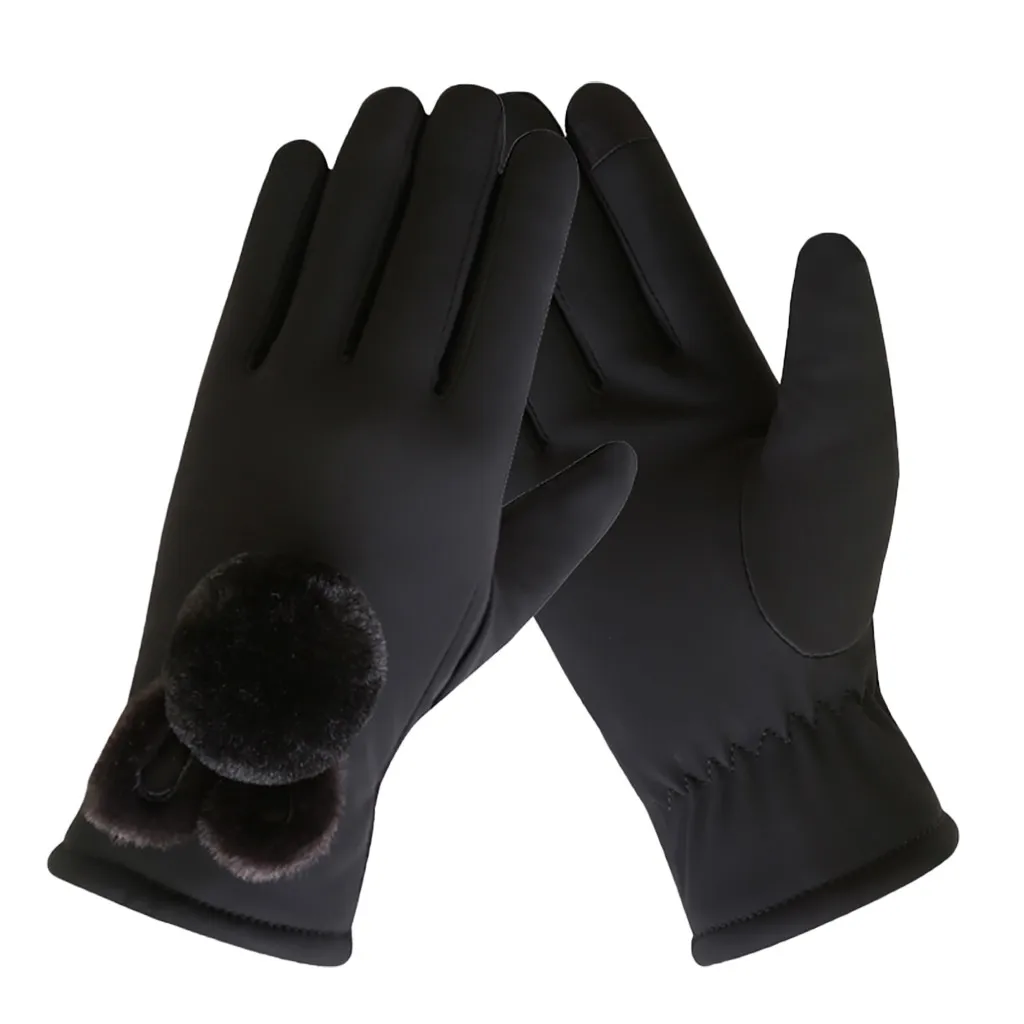 Женские Мультяшные Зимние холодные и теплые ветрозащитные уличные велосипедные