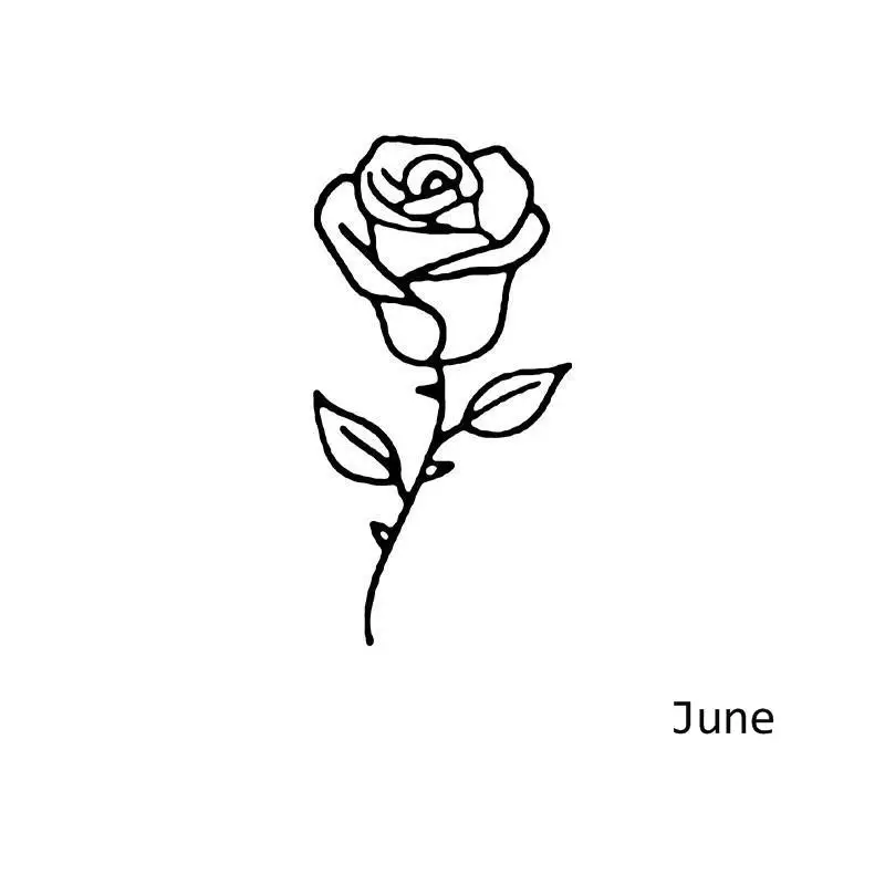 

Romantic 12 Months Flower birth flower Pendant Necklaces for Women Birthday Jewelry Stainless Steel Necklace Collares Chain