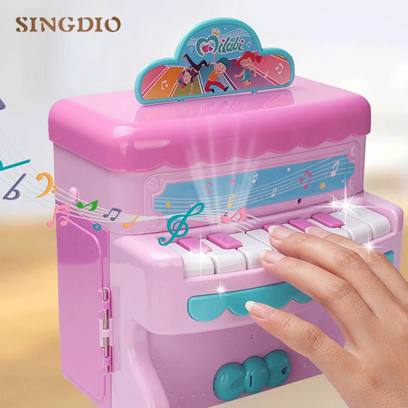 Детская игрушка Веселая семья маленький розовый пластиковый домик для девочек